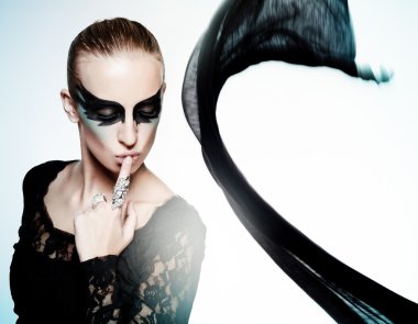 Black swan clipart