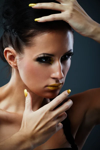 Fantasie-Make-up — Stockfoto