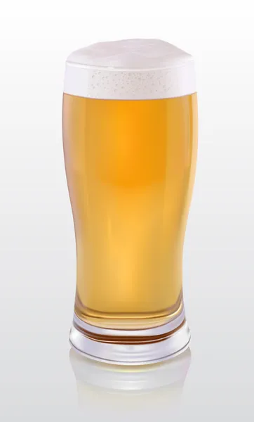 軽いビール — ストックベクタ