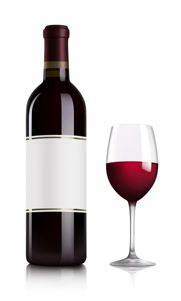 Червоне вино — стоковий вектор