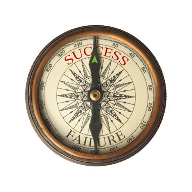 Success compass clipart