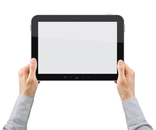 Holding Tablet PC — Stock Photo, Image