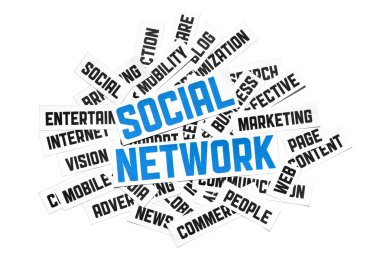 Social Network Sign clipart