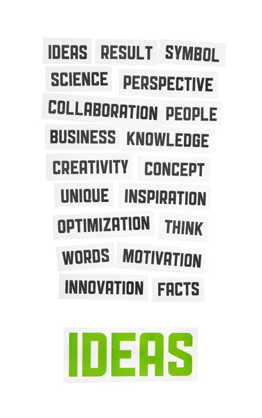 Ideas Sign — Stock Photo, Image