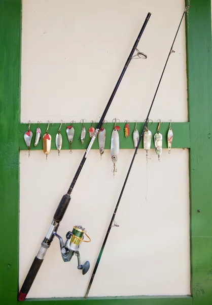 Rybářské návnady — Stock fotografie