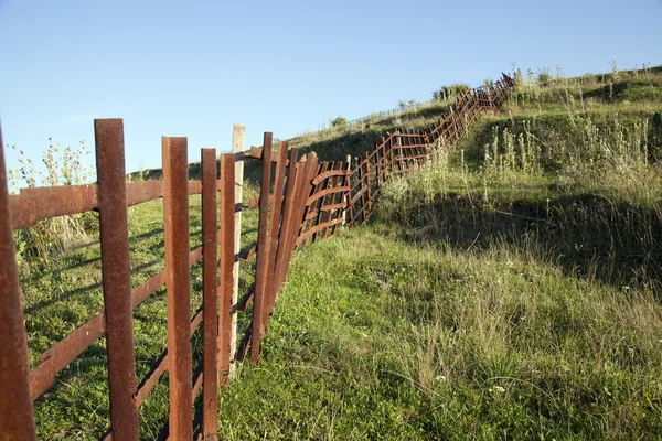 Starý Železný plot — Stock fotografie