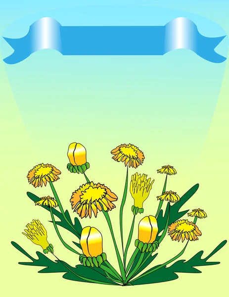 A bouquet of dandelions