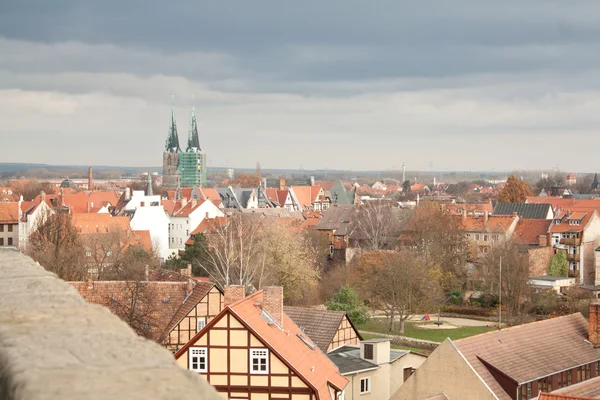 stock image View over Quedlinburg