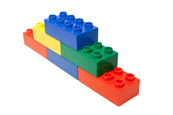 stock image Coloured bricks