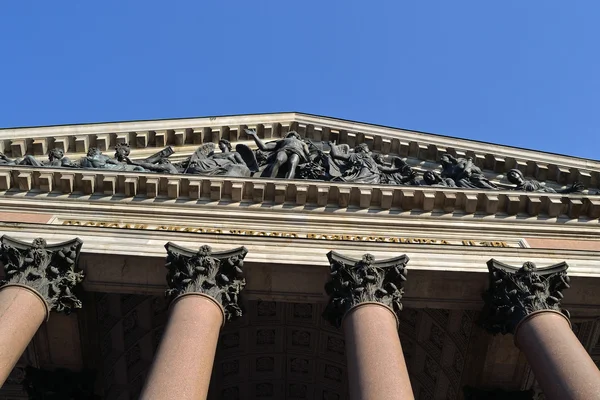 Architecturale details van St. Isaac's Cathedral — Stockfoto
