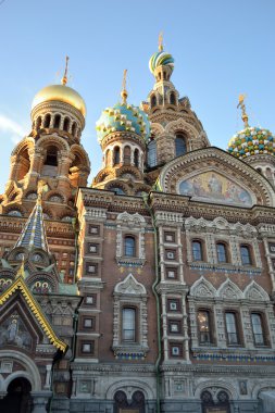 st.petersburg kan üzerinde İsa Kilisesi