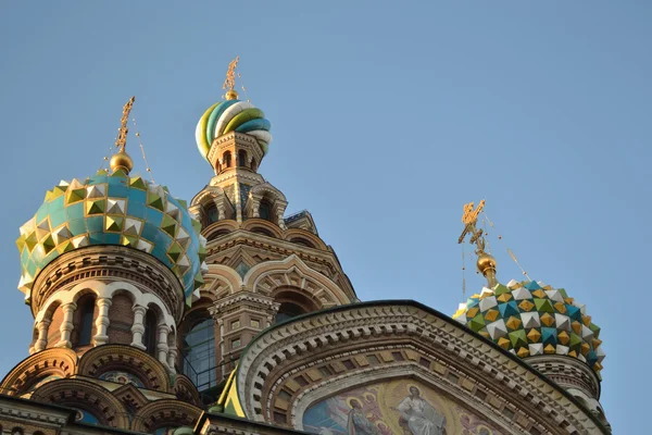 Chiesa del Salvatore sul Sangue a San Pietroburgo — Foto Stock