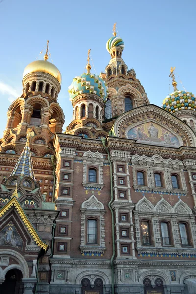 Kyrkan Frälsarens blod i Sankt Petersburg — Stockfoto