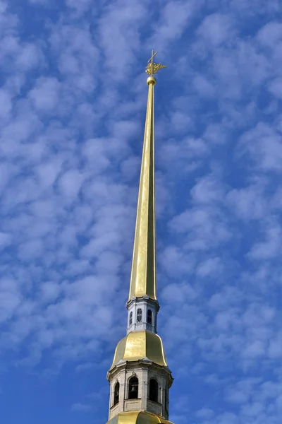 Spire of Peter and Paul Cathedral — Stock Photo, Image