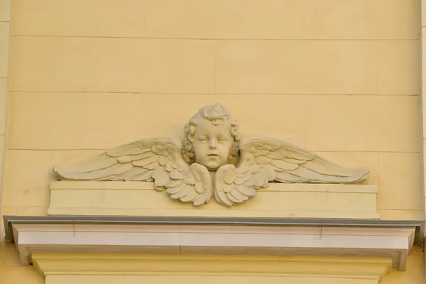 Bas-relevo de um anjo — Fotografia de Stock