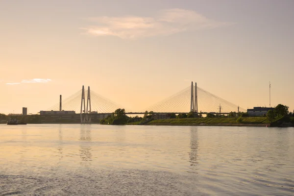 Neva Nehri manzarası — Stok fotoğraf