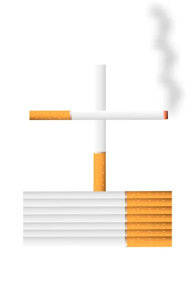 Deja de fumar — Archivo Imágenes Vectoriales
