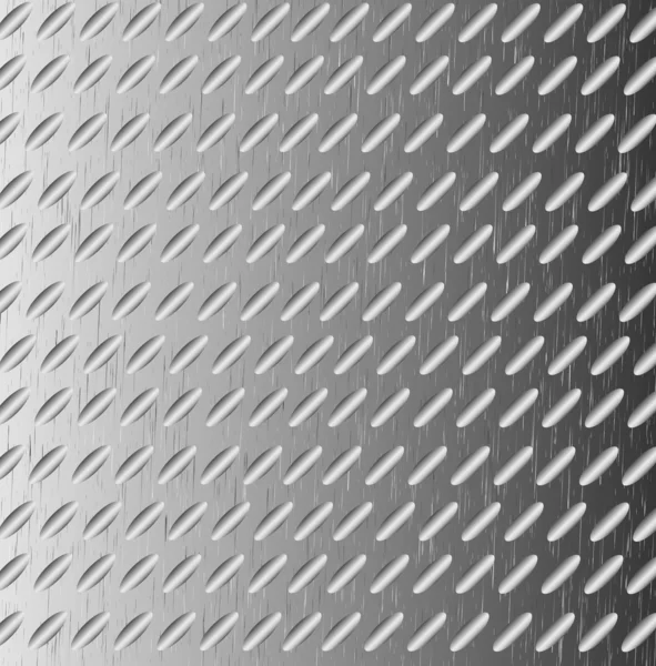 波纹金属作为抽象背景 — 图库矢量图片