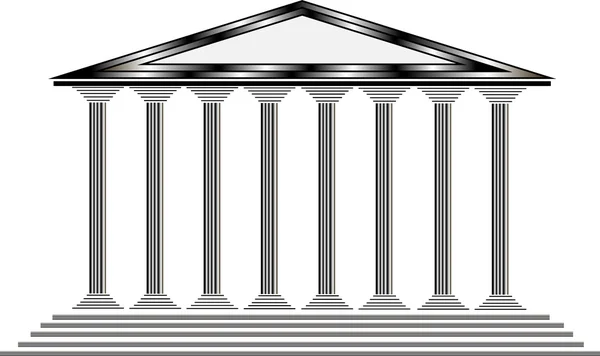 Griekse tempel — Stockvector