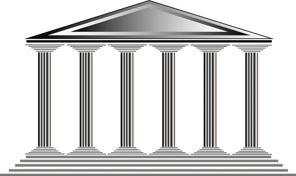 Greek temple — Stock Vector