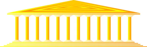 Грецького храму — стоковий вектор