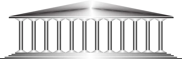 Grekiskt tempel — Stock vektor