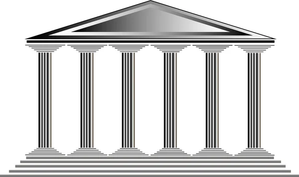 Řecký chrám Vektorová Grafika