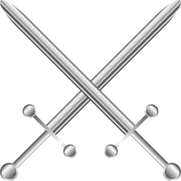 Vector zwaarden — Stockvector
