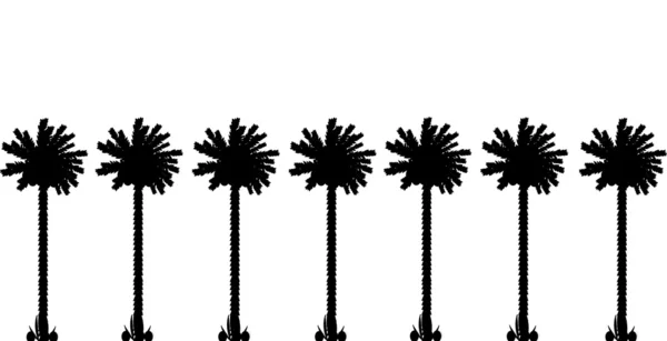 Пальмові дерева — стоковий вектор