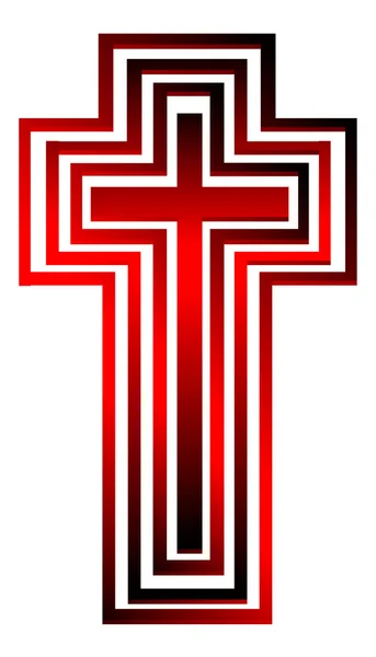 Красный крест — стоковый вектор