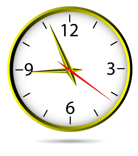 Klasyczne biurowe zegar — Wektor stockowy