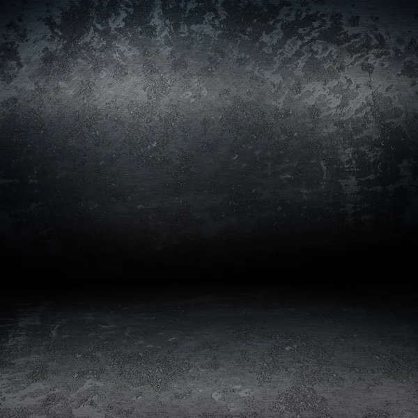 Grunge metall interiör med tomt utrymme — Stockfoto
