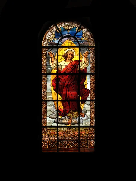 stock image STAINED GLASS WINDOW