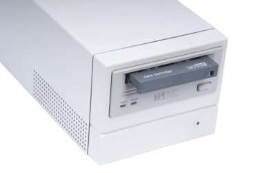 DDS3 Drive with cartridge unloaded clipart