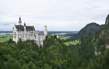 Castle neuschwanstein, fussen Bavyera