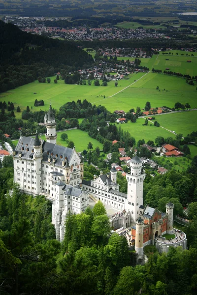 Schloss Neuschwanstein, Füssen Bayern — Stockfoto