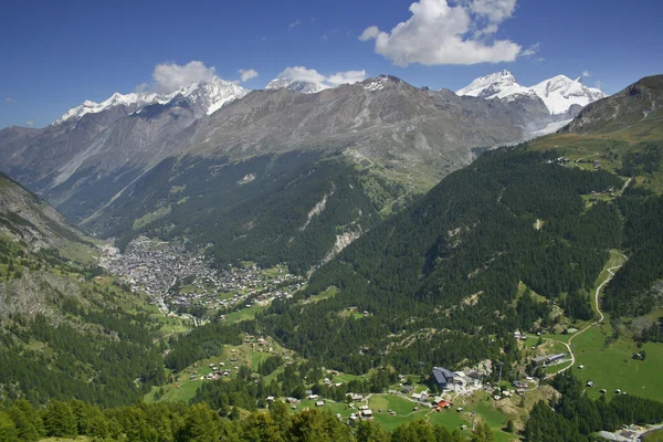 Monte Rosa, Zermatt — Stockfoto