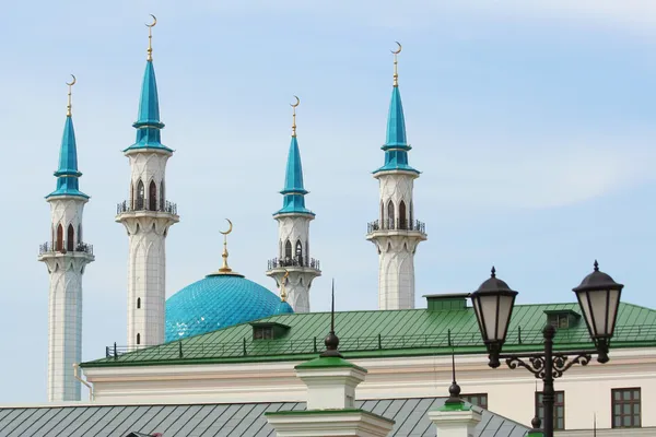 Die kul sharif-Moschee im Zentrum von Kazan — Stockfoto