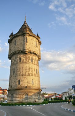 Old tower in Drobeta - Turnu Severin clipart