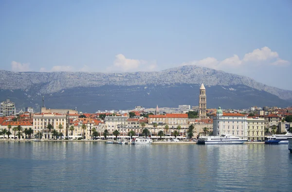View of the city of Split from the sea — Stock Photo, Image