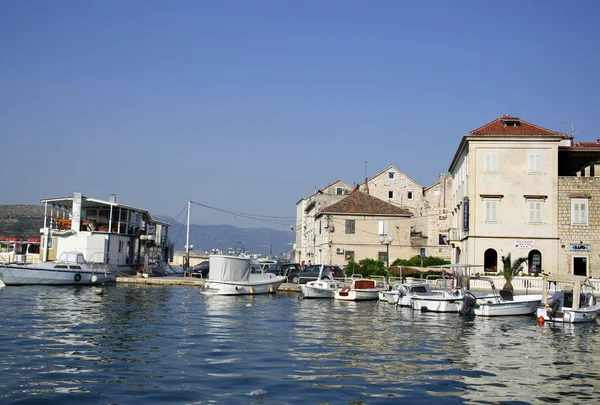 Village ​​on the Adriatic coast — Stock Photo, Image