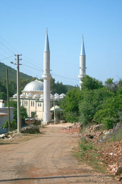 Mešita v turecké vesničce — Stock fotografie