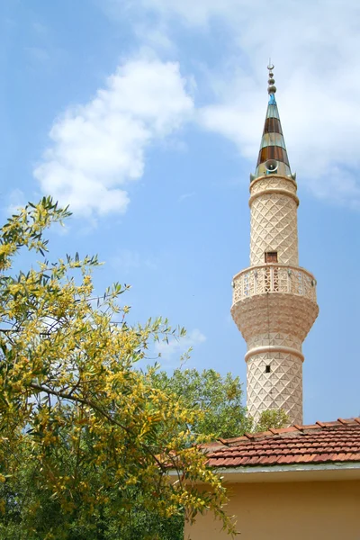 Mosque in small turkish village — Stock Photo, Image
