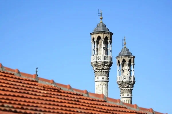 Minareten moské — Stockfoto