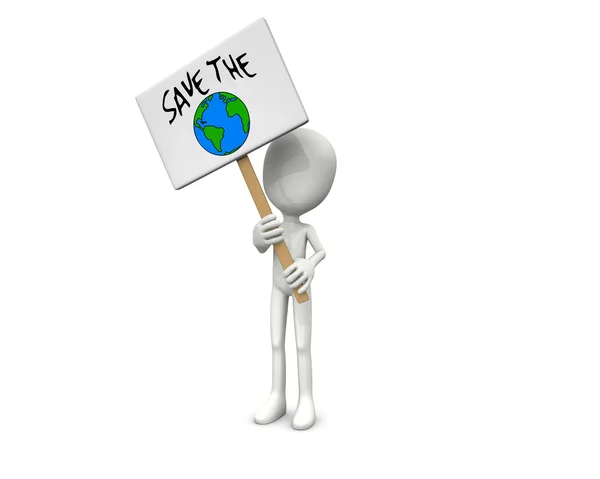 Save the Earth — Stock Photo, Image