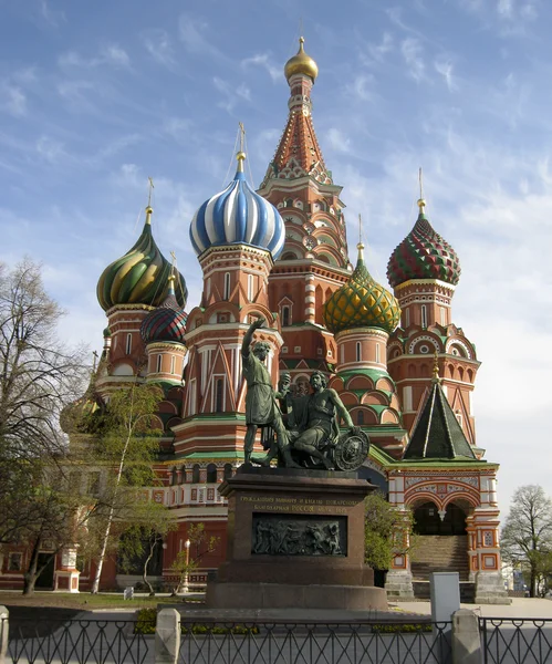 Basilikum-Kathedrale (pokrovskiy), Moskau — Stockfoto