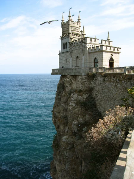 Castillo "Nido de golondrina", Crimea, Ucrania — Foto de Stock