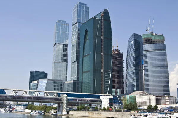 Москва, современные здания — стоковое фото