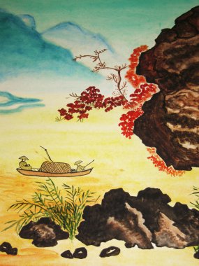 Chinese painting clipart