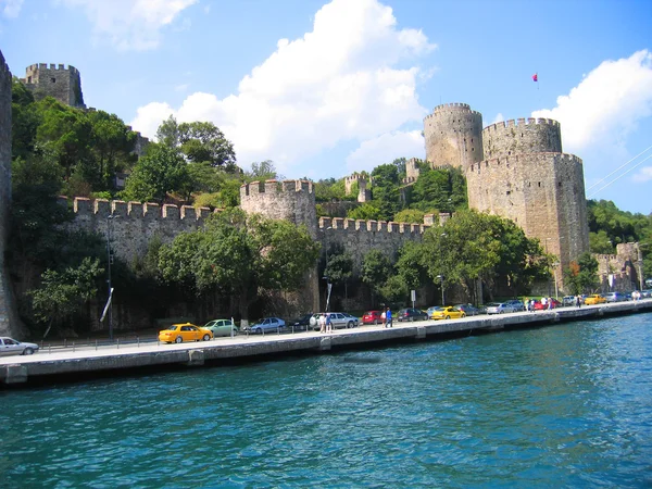 Крепость в Стамбуле — стоковое фото